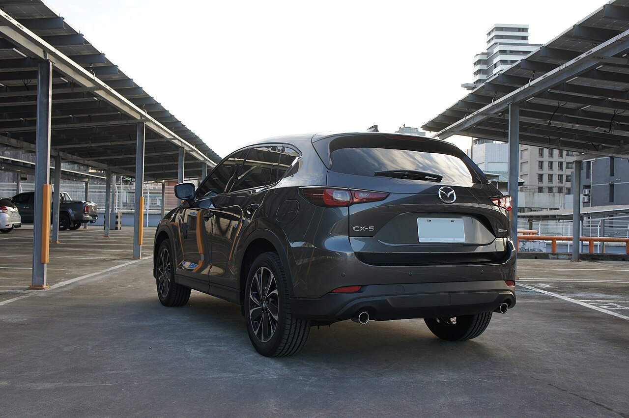 2022 Mazda CX-5 Touring — Rear view